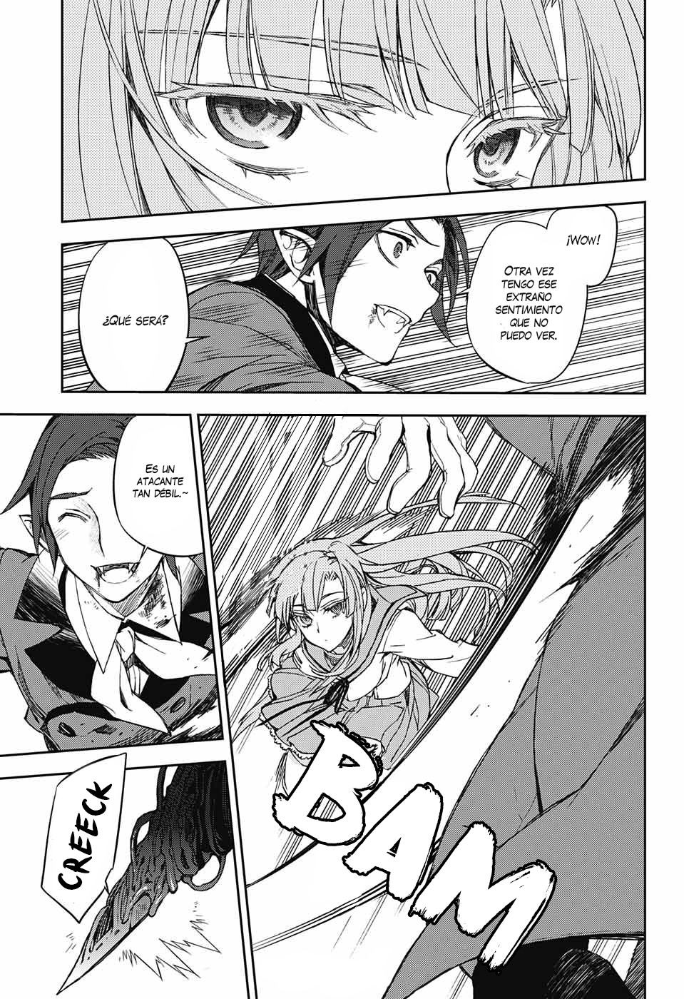 Owari no Seraph Capitulo 61: Pelea de aburrimiento página 9