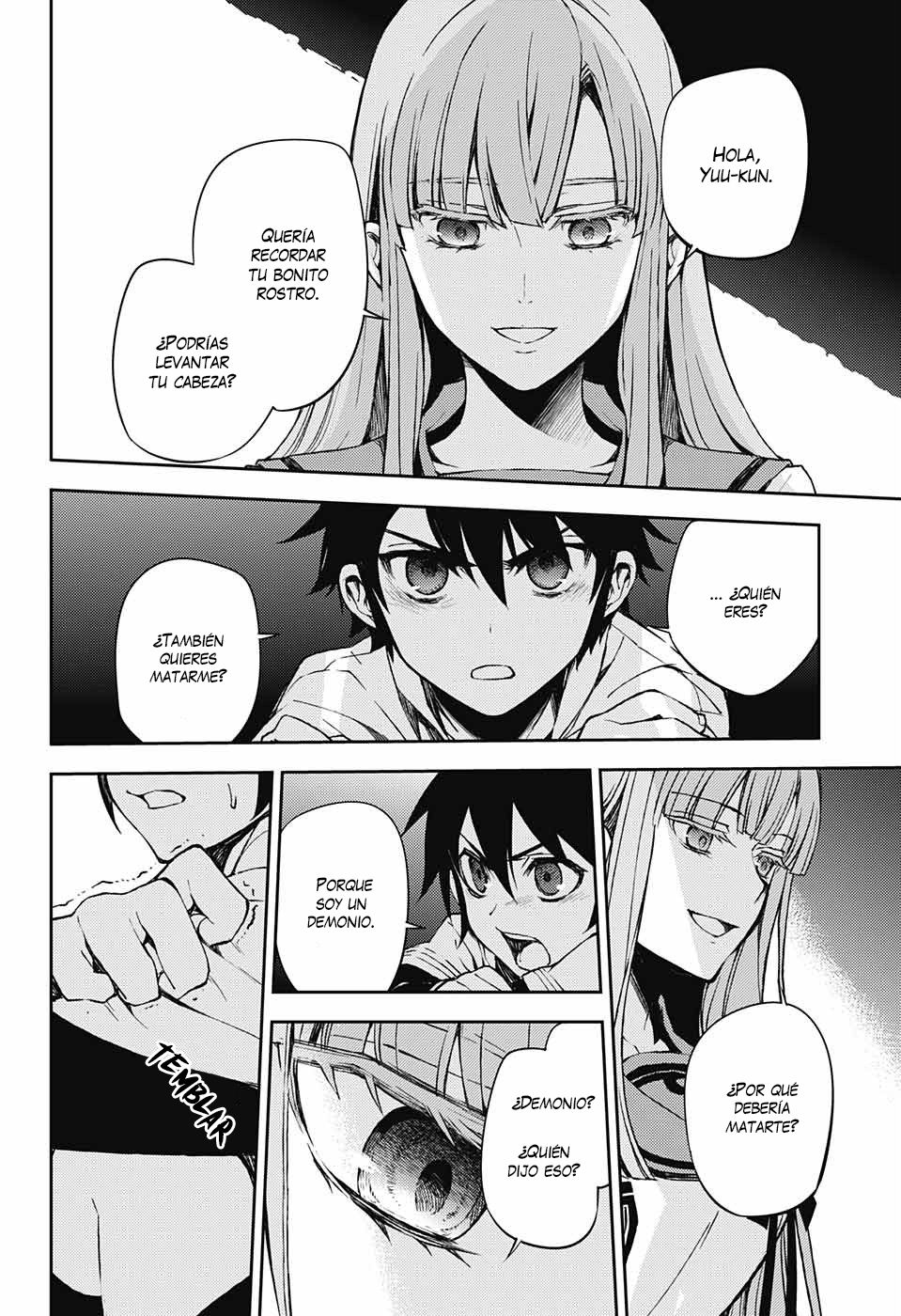Owari no Seraph Capitulo 62: Un trauma desconocido página 20