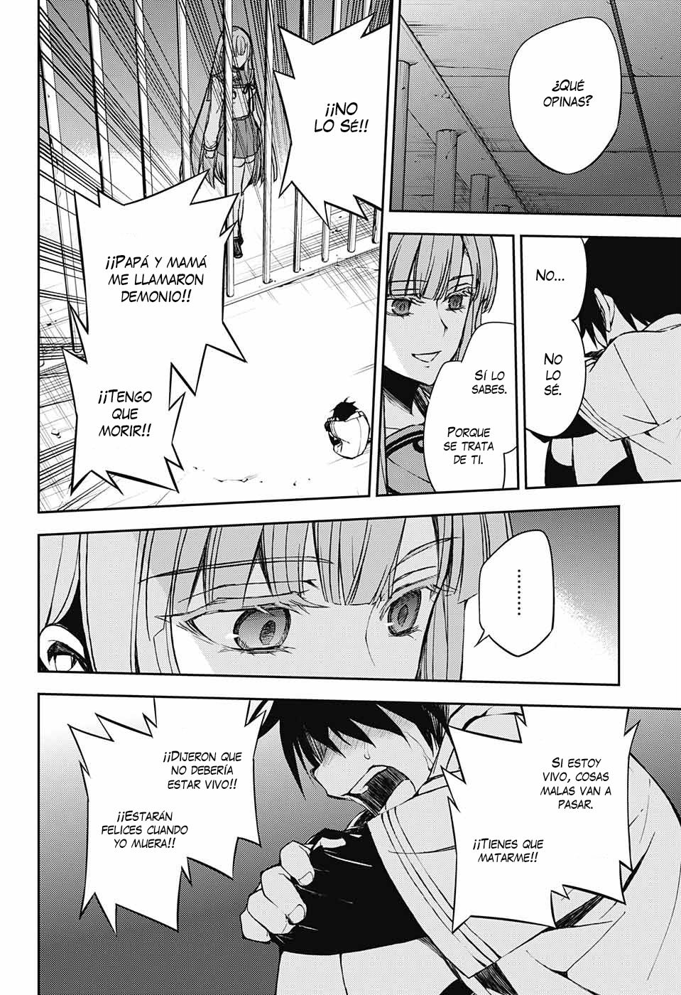 Owari no Seraph Capitulo 62: Un trauma desconocido página 22