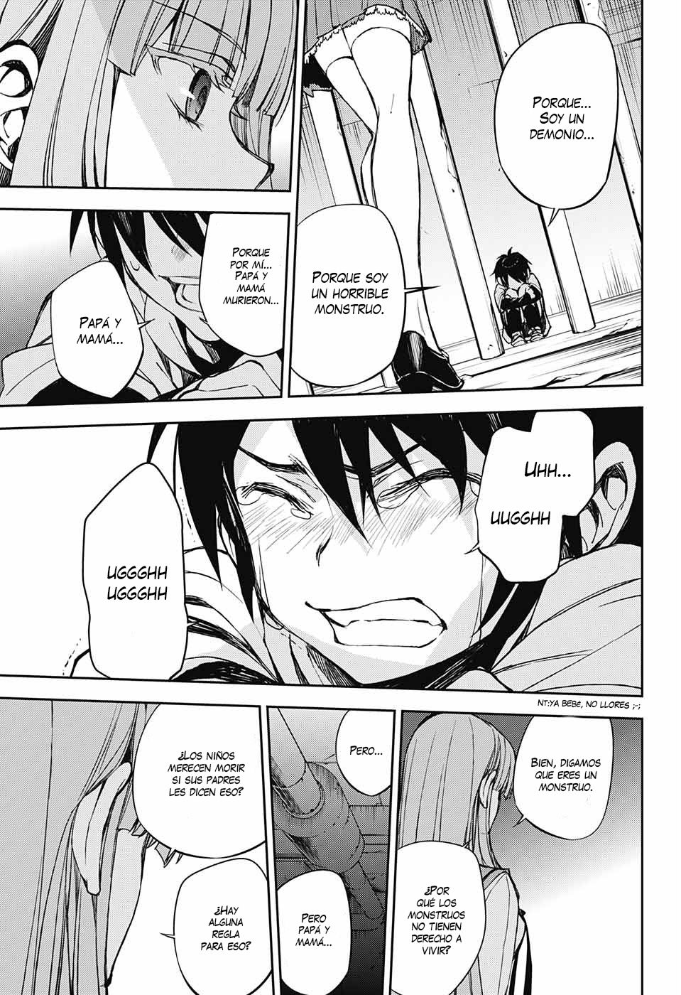 Owari no Seraph Capitulo 62: Un trauma desconocido página 23