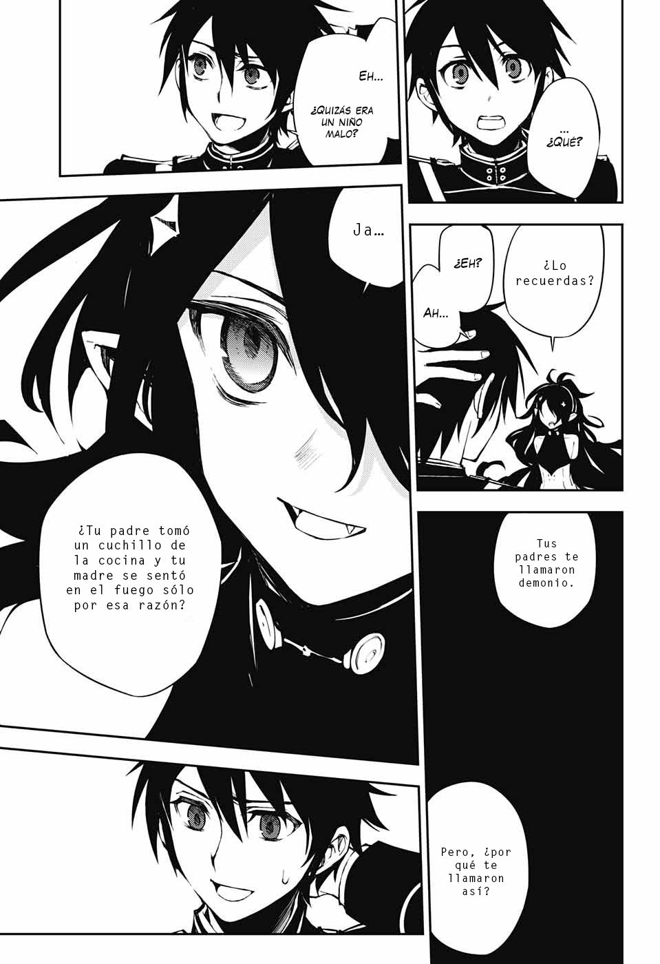 Owari no Seraph Capitulo 62: Un trauma desconocido página 27