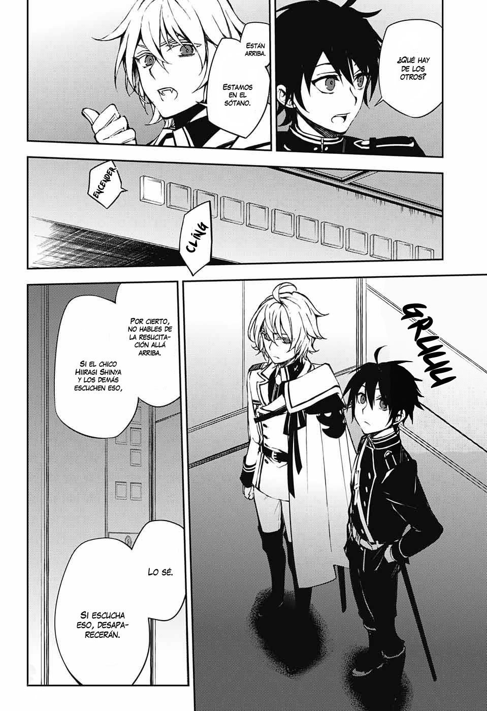 Owari no Seraph Capitulo 63: Prueba de humanidad página 13