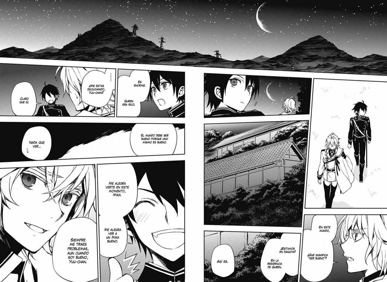 Owari no Seraph Capitulo 63: Prueba de humanidad página 15
