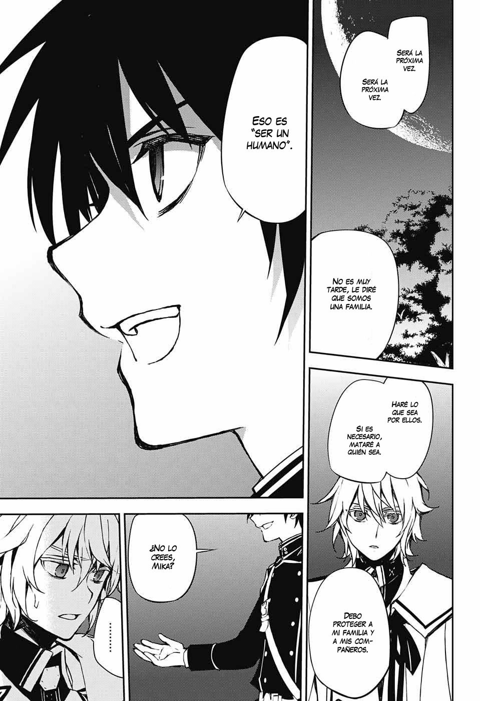 Owari no Seraph Capitulo 63: Prueba de humanidad página 17