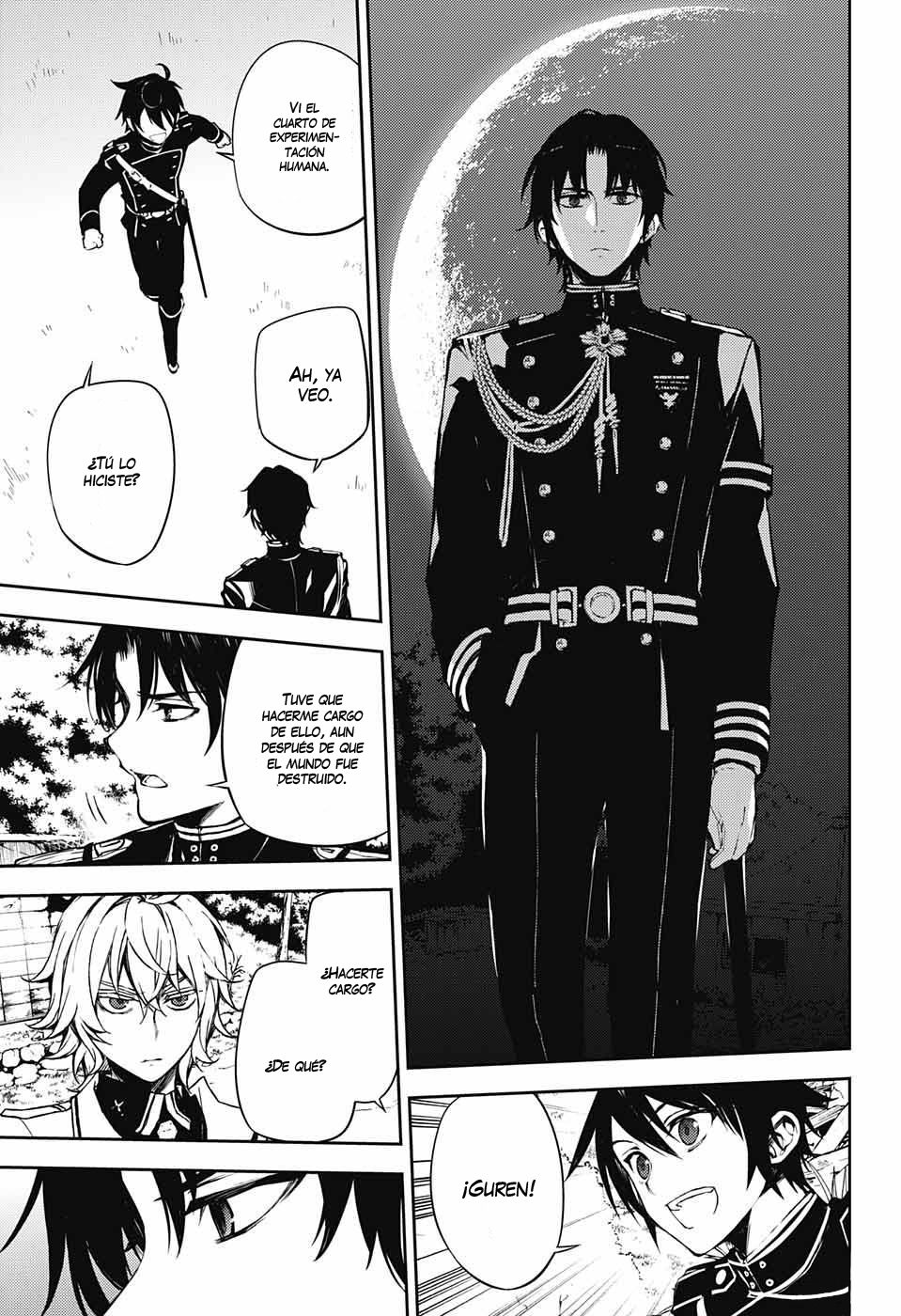 Owari no Seraph Capitulo 63: Prueba de humanidad página 19