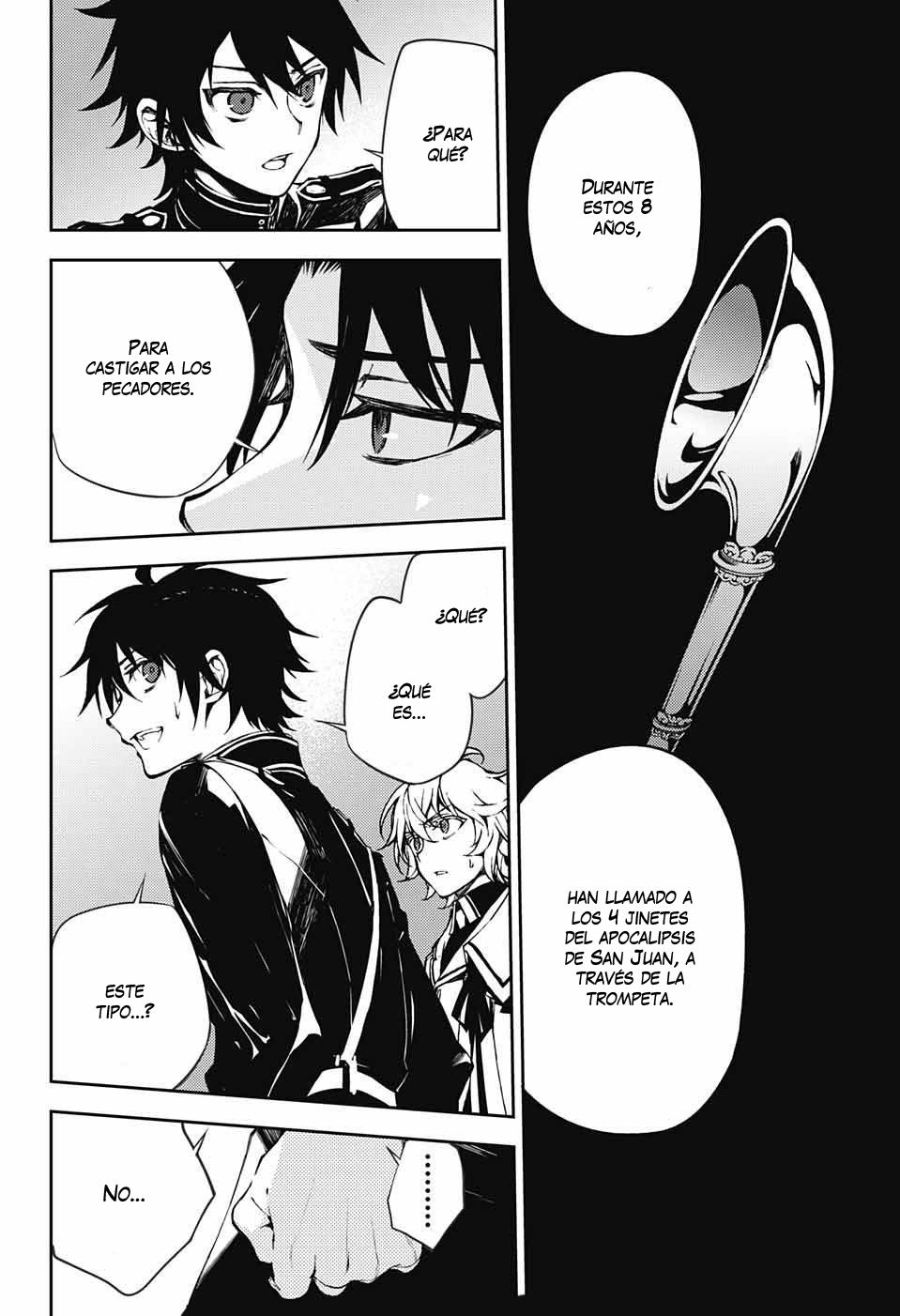 Owari no Seraph Capitulo 63: Prueba de humanidad página 30
