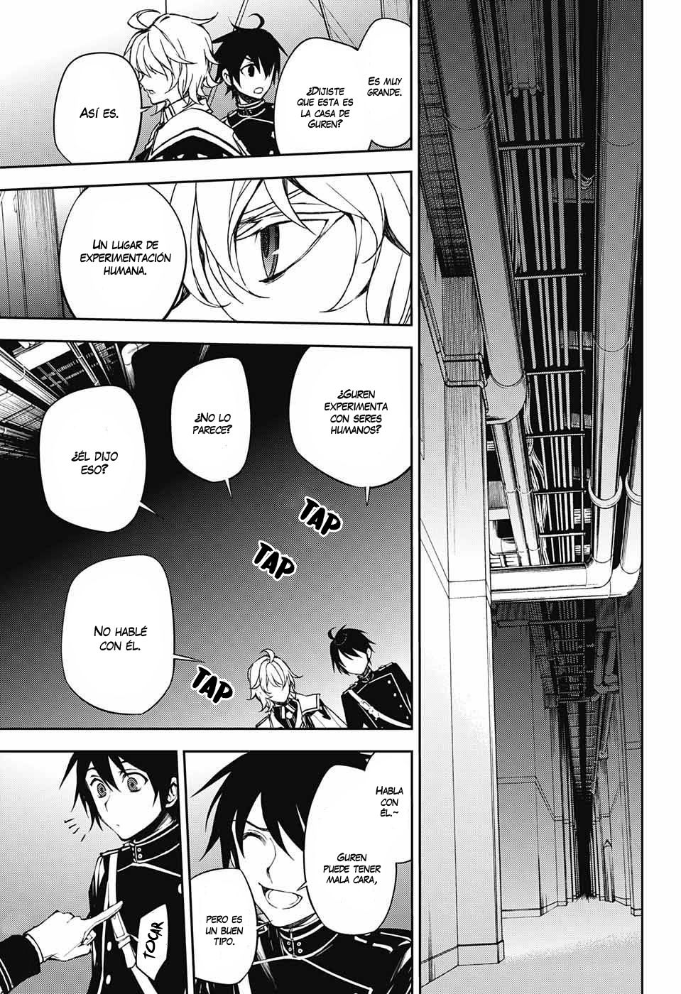 Owari no Seraph Capitulo 63: Prueba de humanidad página 8