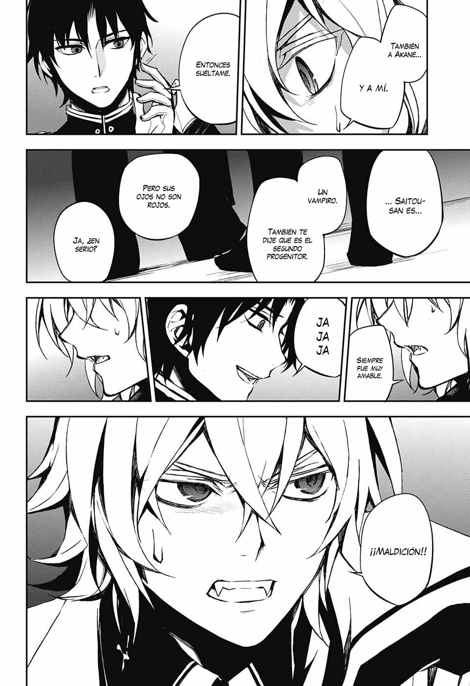 Owari no Seraph Capitulo 64: El nombre del ángel página 13