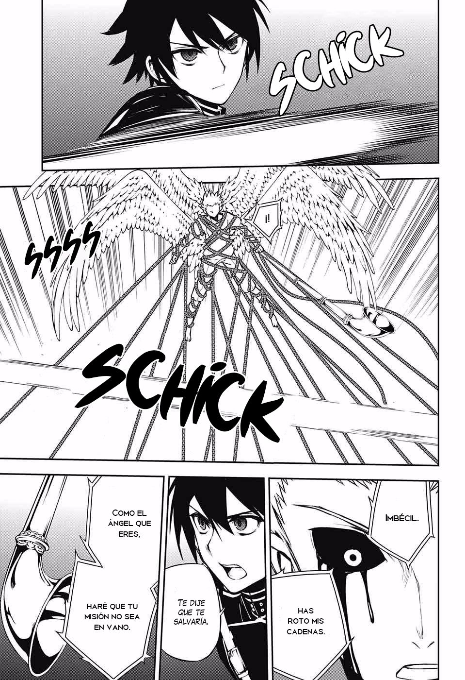 Owari no Seraph Capitulo 65: No humano página 4