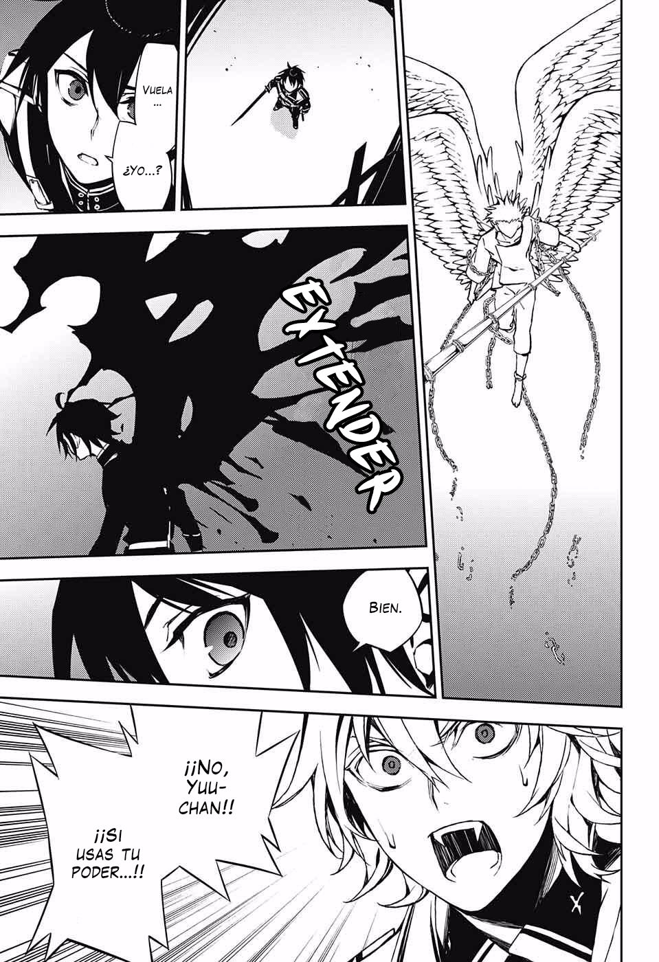 Owari no Seraph Capitulo 65: No humano página 8