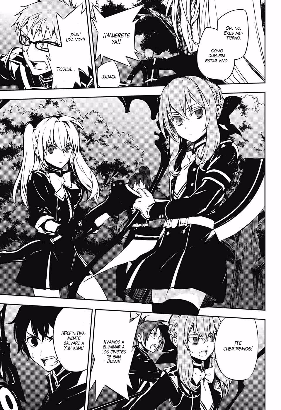 Owari no Seraph Capitulo 66: Shinoa reservada página 4