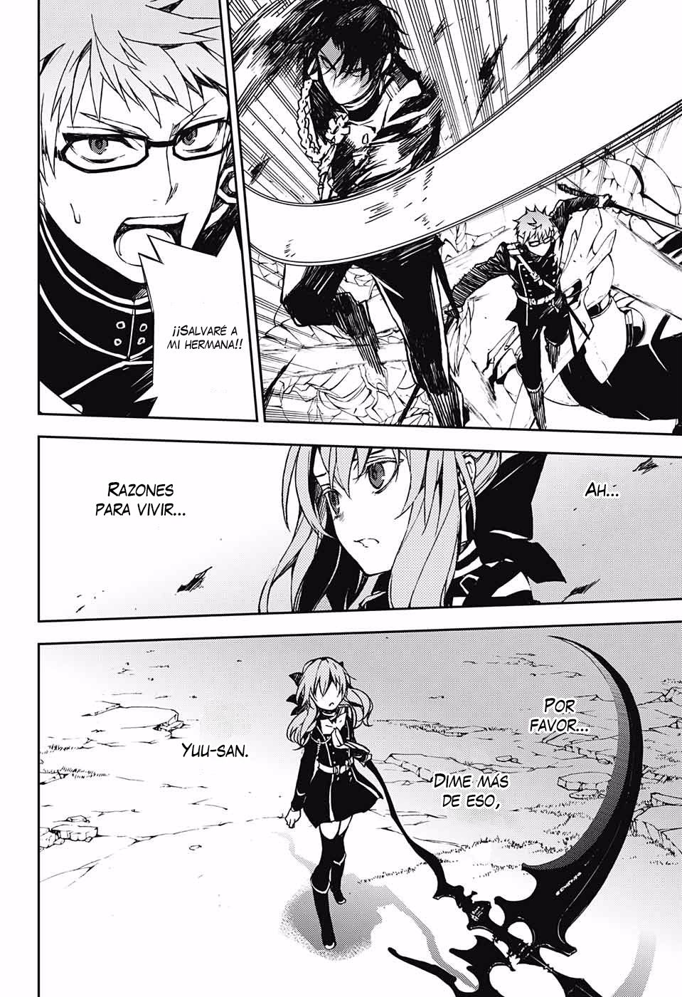 Owari no Seraph Capitulo 67: Puerta de la pubertad página 12