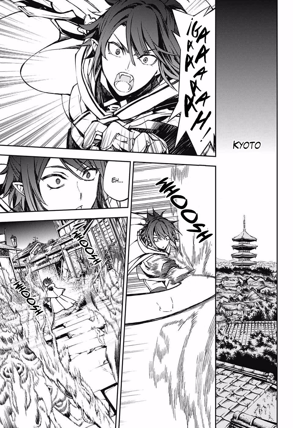Owari no Seraph Capitulo 68: Los salvadores página 14