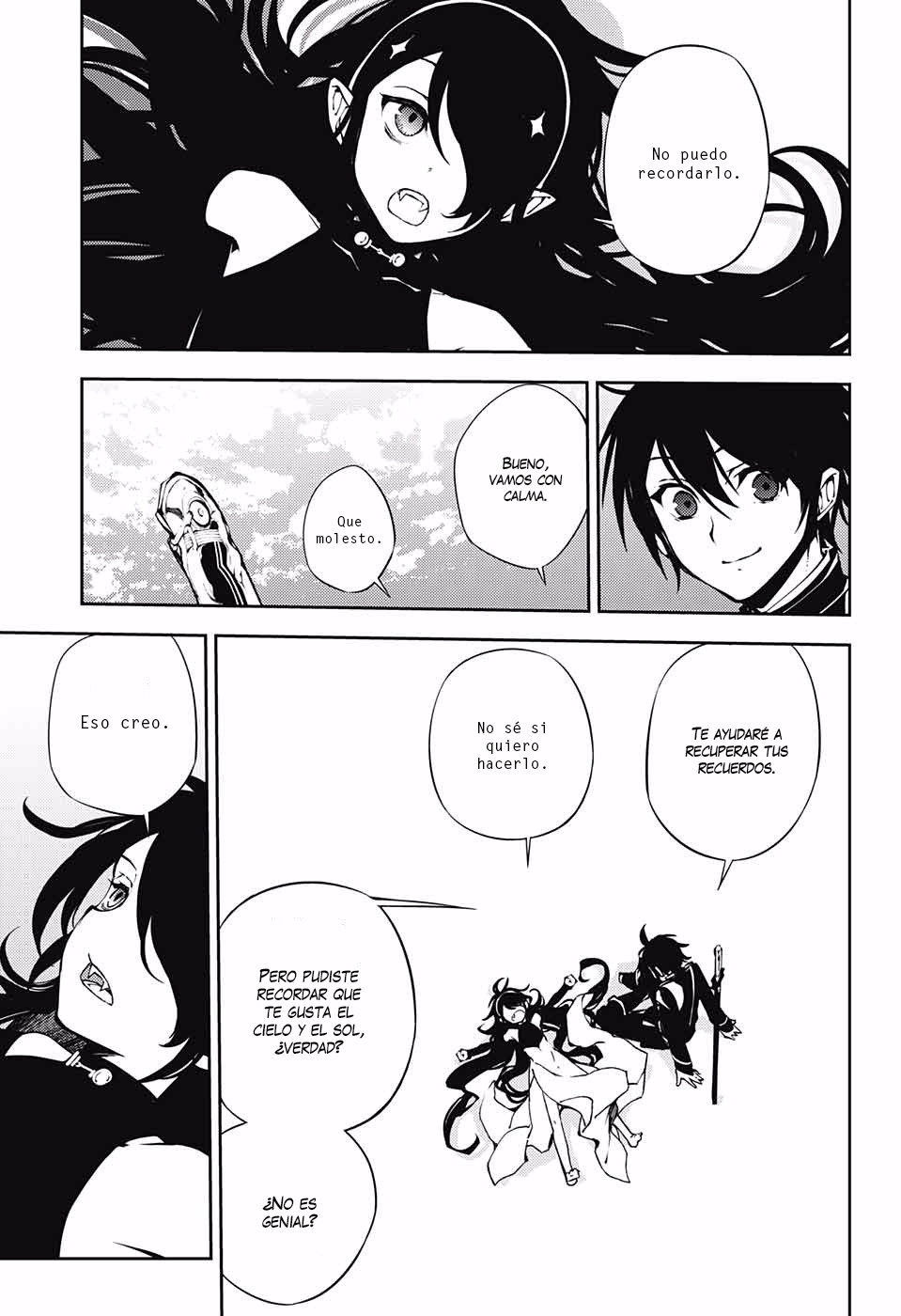 Owari no Seraph Capitulo 69: El sol y los días perdidos página 10