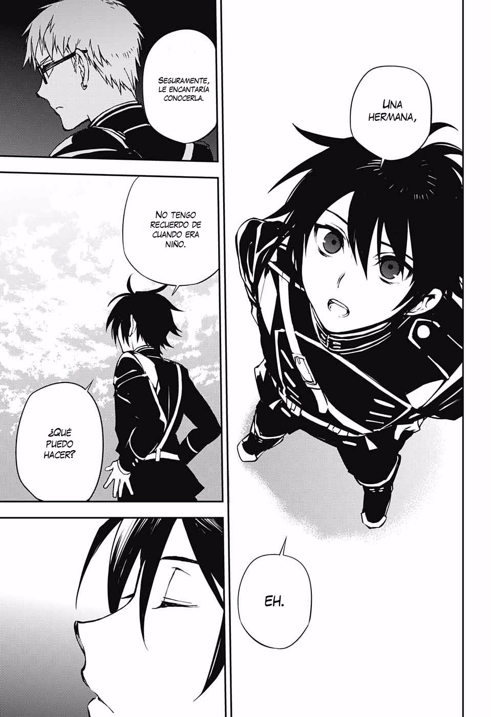Owari no Seraph Capitulo 69: El sol y los días perdidos página 12