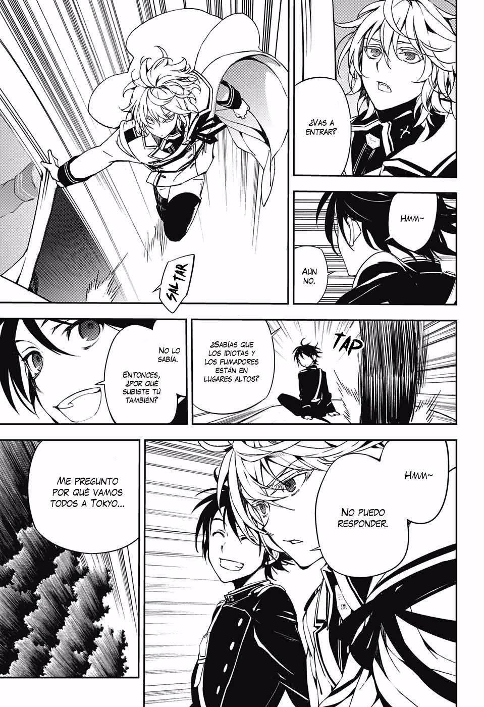 Owari no Seraph Capitulo 69: El sol y los días perdidos página 16
