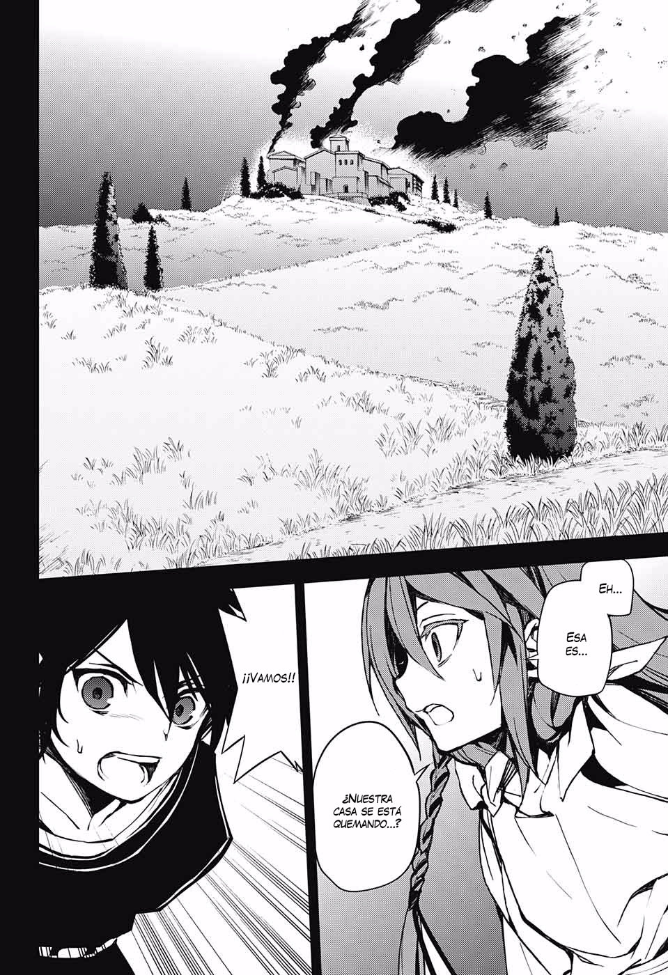 Owari no Seraph Capitulo 69: El sol y los días perdidos página 34
