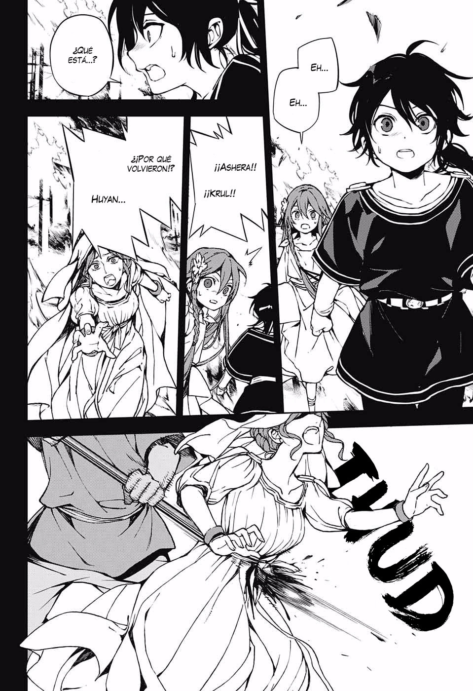 Owari no Seraph Capitulo 69: El sol y los días perdidos página 36