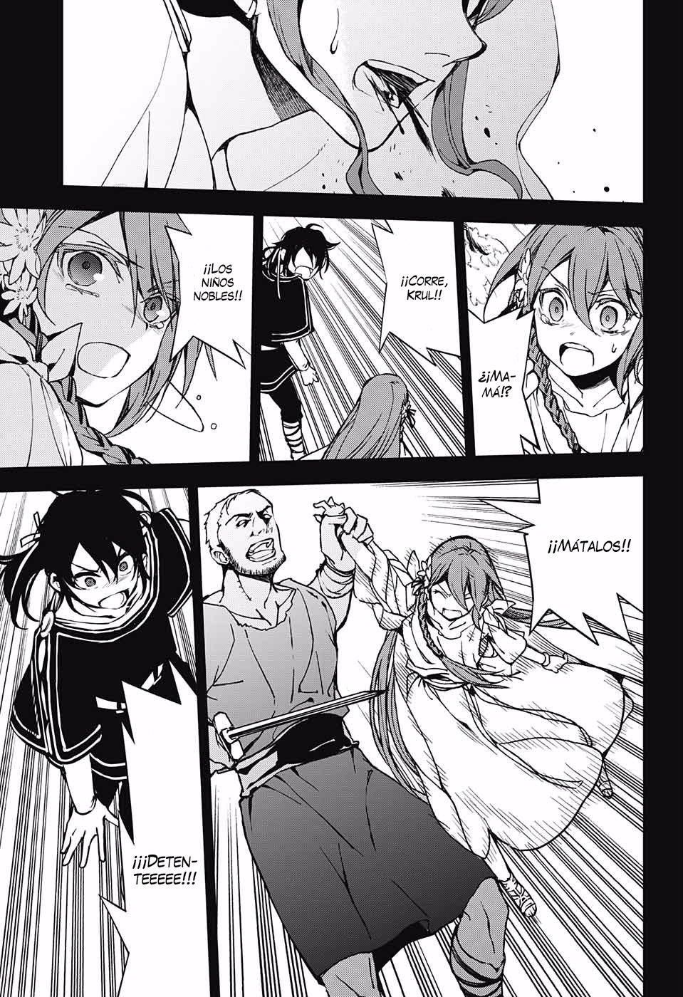 Owari no Seraph Capitulo 69: El sol y los días perdidos página 37