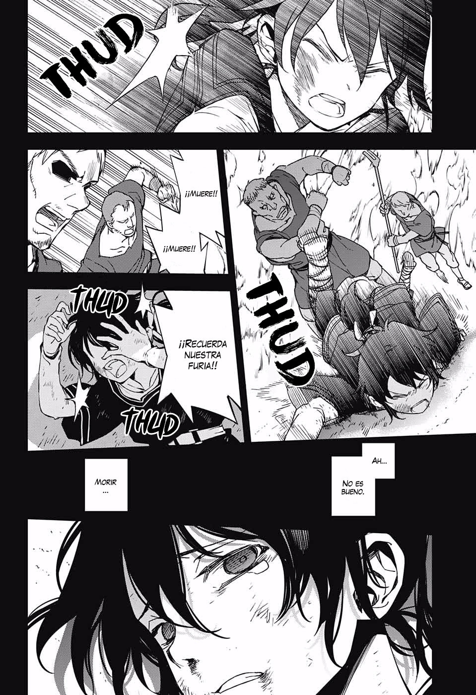 Owari no Seraph Capitulo 69: El sol y los días perdidos página 38