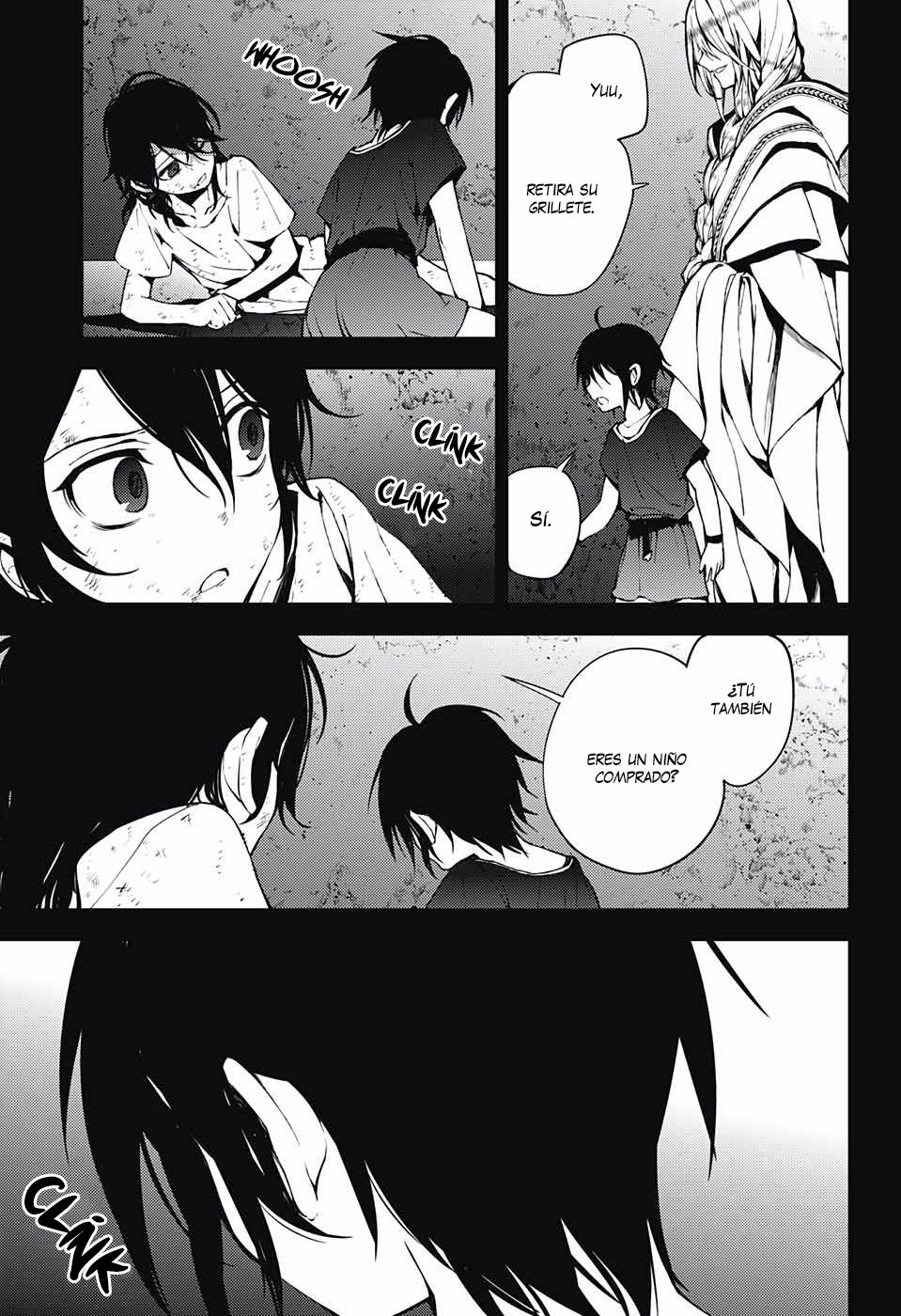 Owari no Seraph Capitulo 69: El sol y los días perdidos página 43
