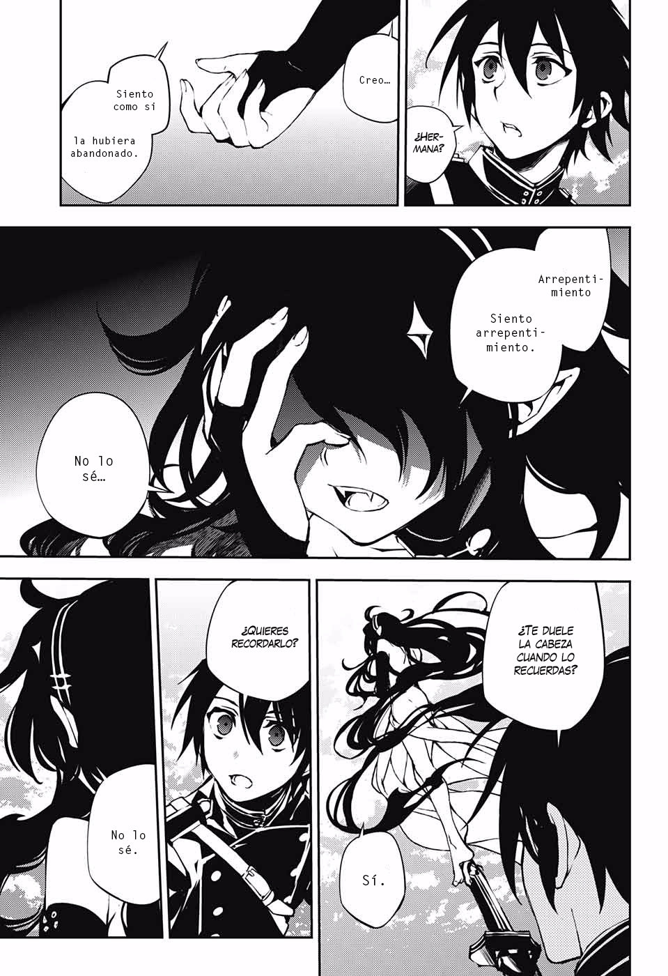 Owari no Seraph Capitulo 69: El sol y los días perdidos página 8
