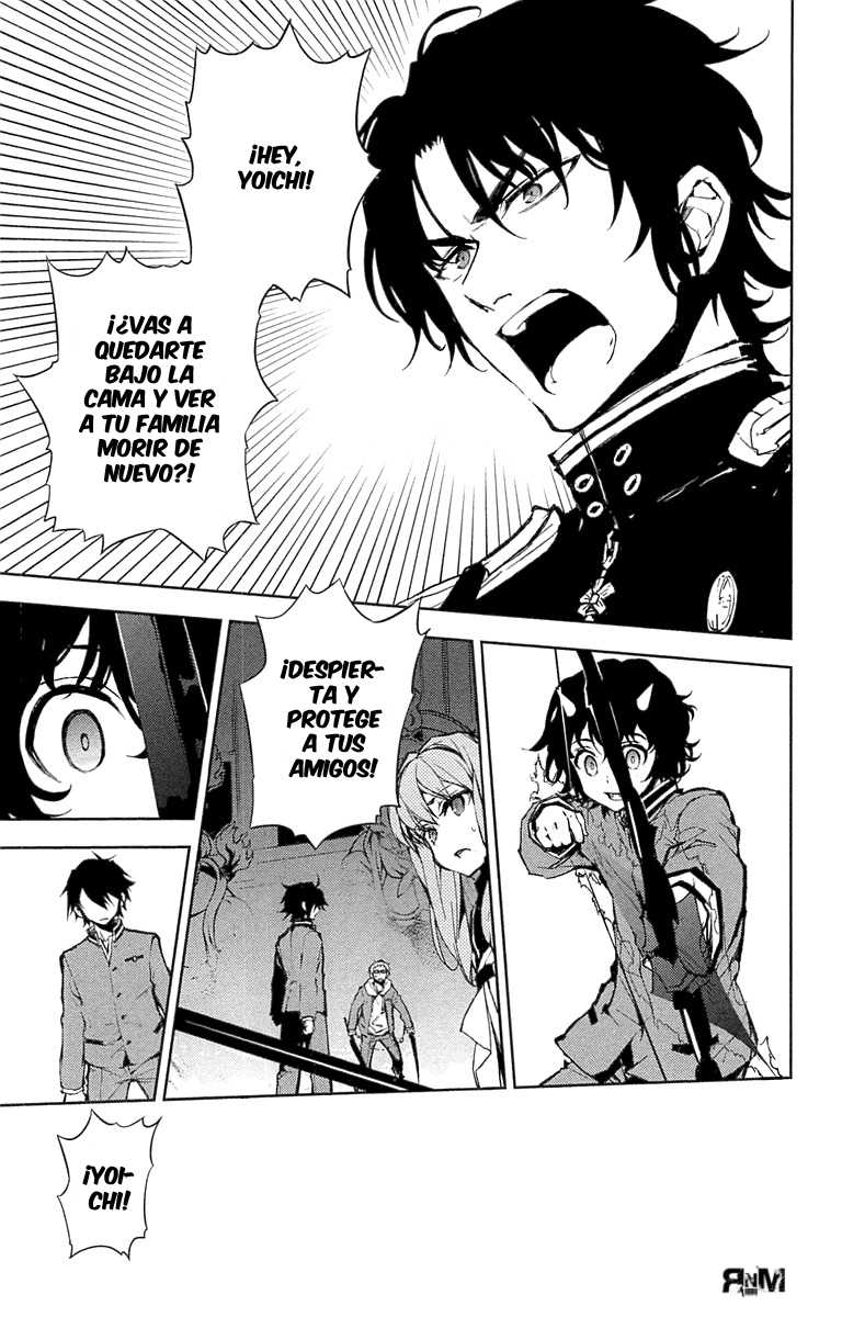 Owari no Seraph Capitulo 7: Una nueva familia página 35