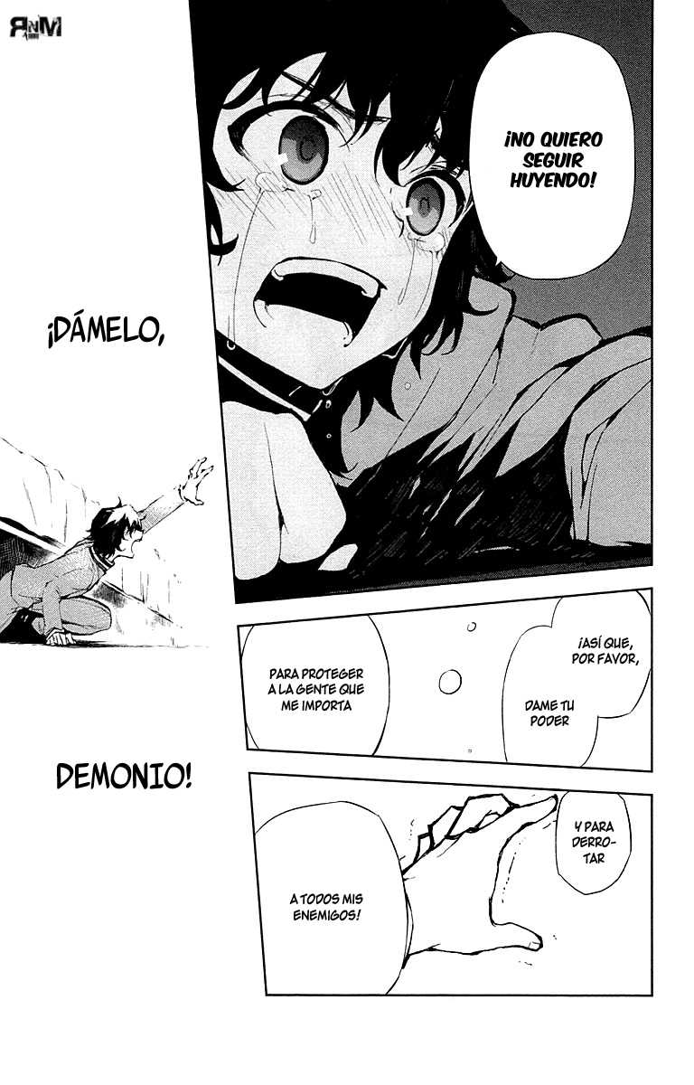 Owari no Seraph Capitulo 7: Una nueva familia página 36