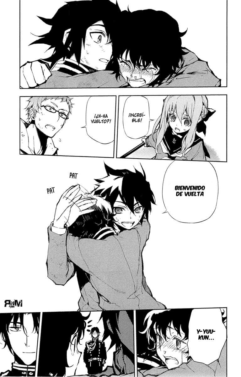 Owari no Seraph Capitulo 7: Una nueva familia página 38