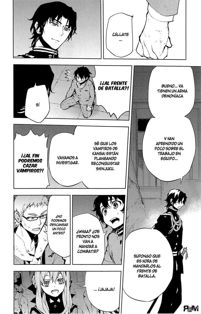 Owari no Seraph Capitulo 7: Una nueva familia página 42