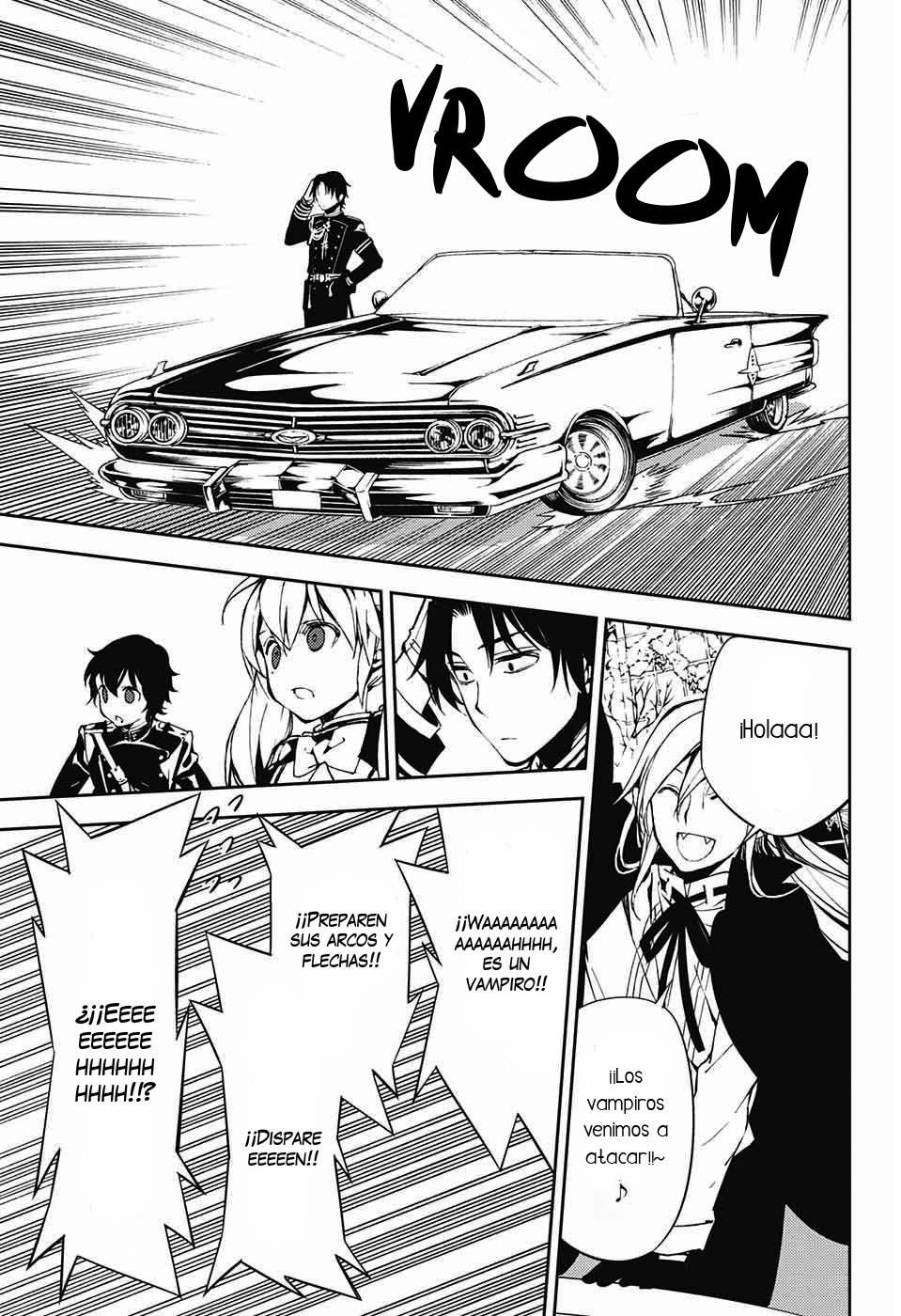 Owari no Seraph Capitulo 70: La causa de una subordinada página 14