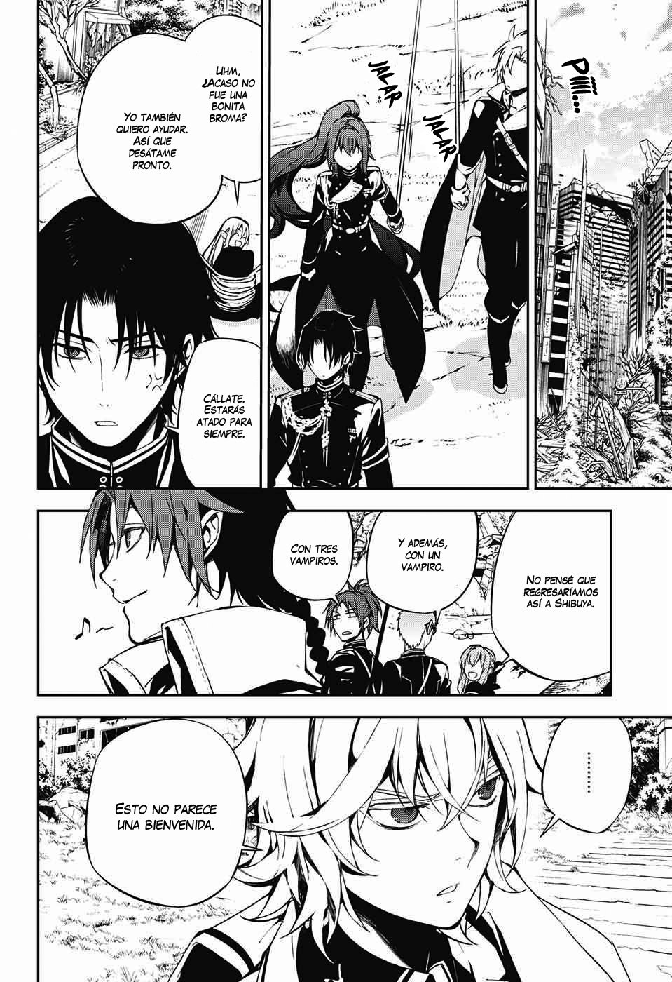 Owari no Seraph Capitulo 70: La causa de una subordinada página 15