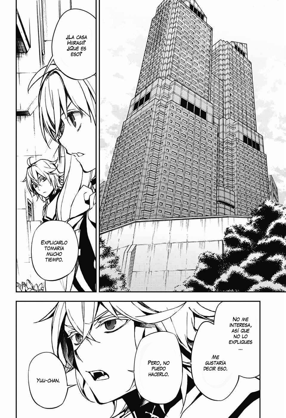 Owari no Seraph Capitulo 70: La causa de una subordinada página 17