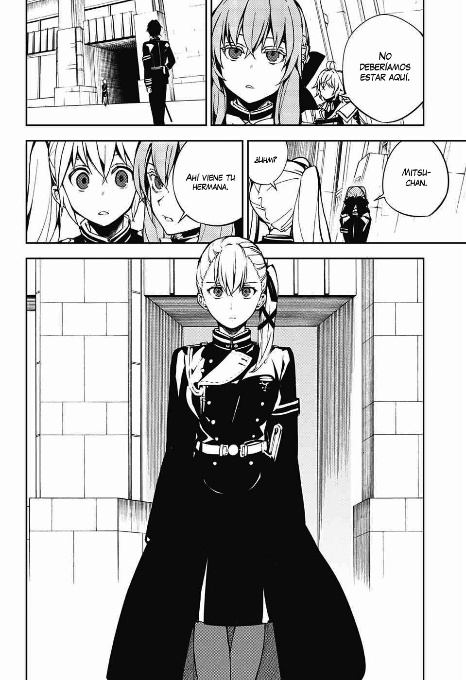 Owari no Seraph Capitulo 70: La causa de una subordinada página 19