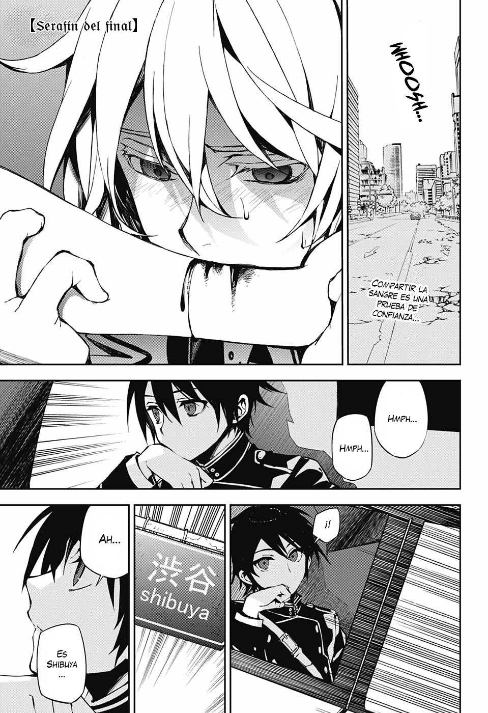 Owari no Seraph Capitulo 70: La causa de una subordinada página 2
