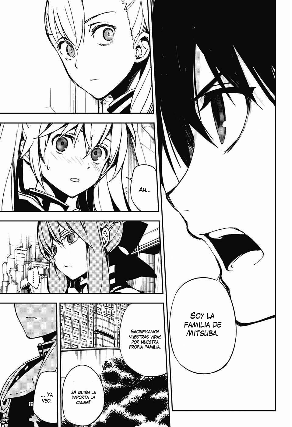 Owari no Seraph Capitulo 70: La causa de una subordinada página 24