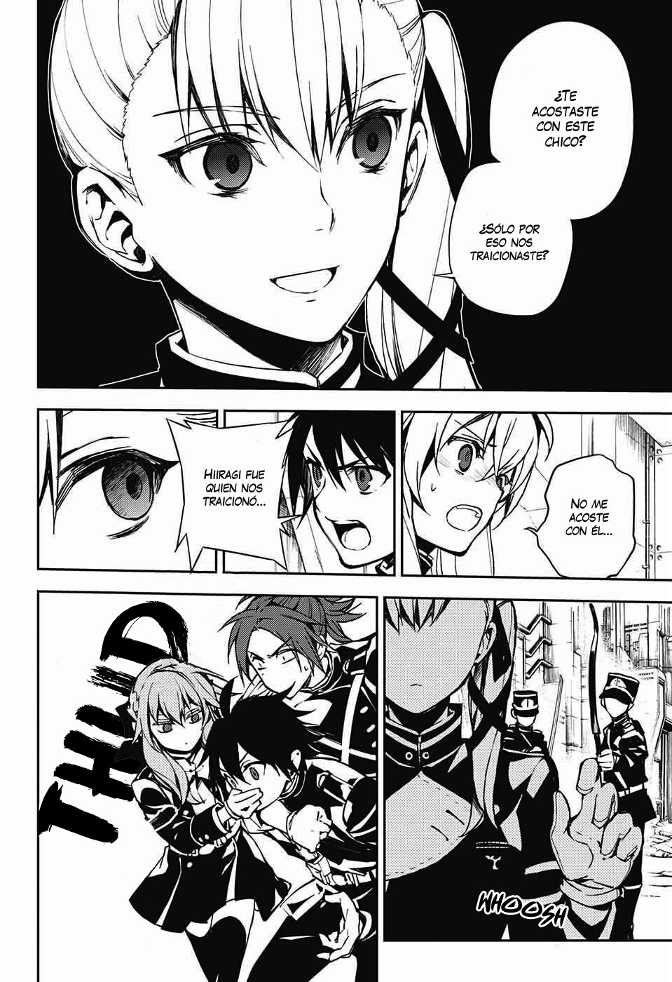 Owari no Seraph Capitulo 70: La causa de una subordinada página 25