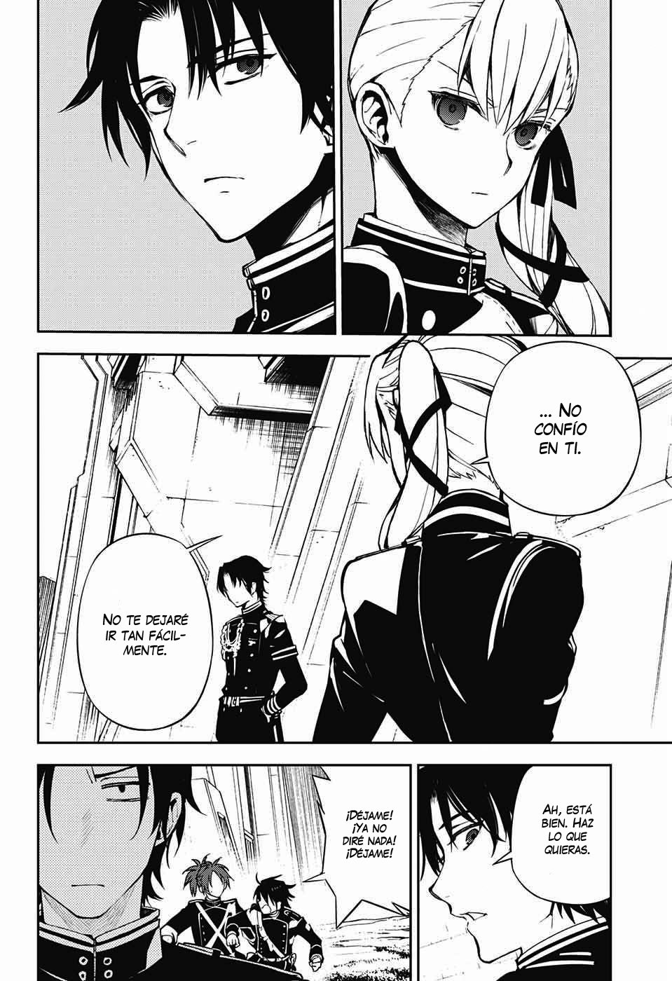 Owari no Seraph Capitulo 70: La causa de una subordinada página 27
