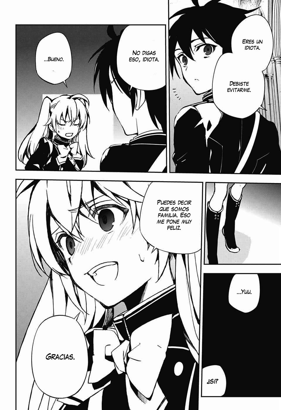 Owari no Seraph Capitulo 70: La causa de una subordinada página 29