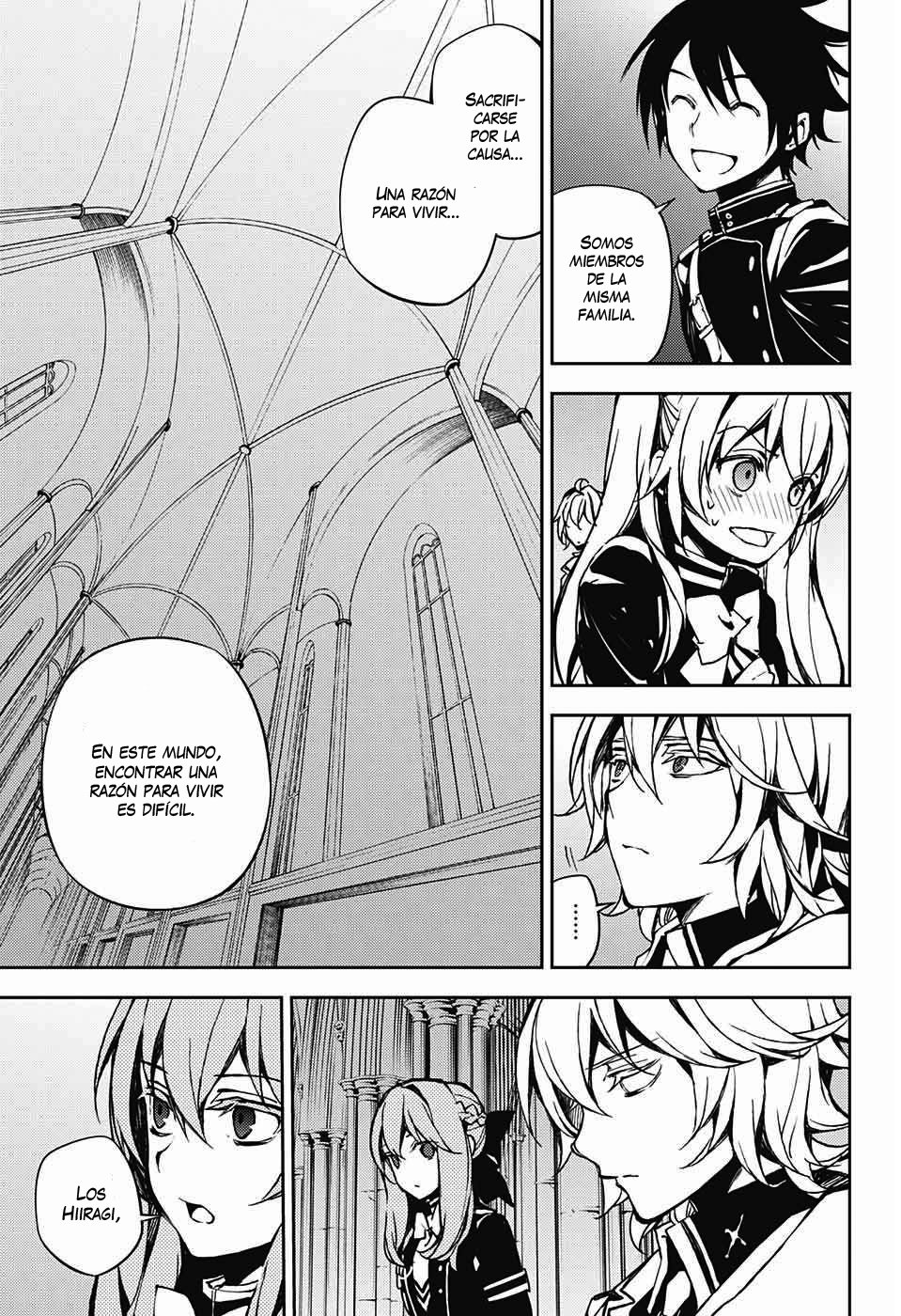 Owari no Seraph Capitulo 70: La causa de una subordinada página 30