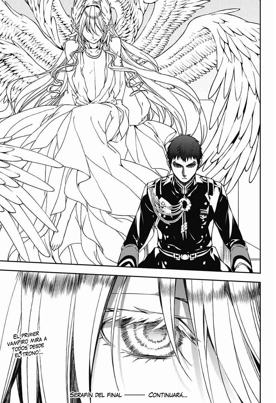 Owari no Seraph Capitulo 70: La causa de una subordinada página 36