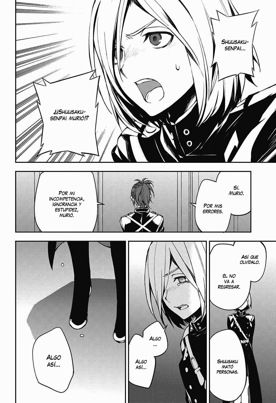 Owari no Seraph Capitulo 71: Tres demonios negros página 23