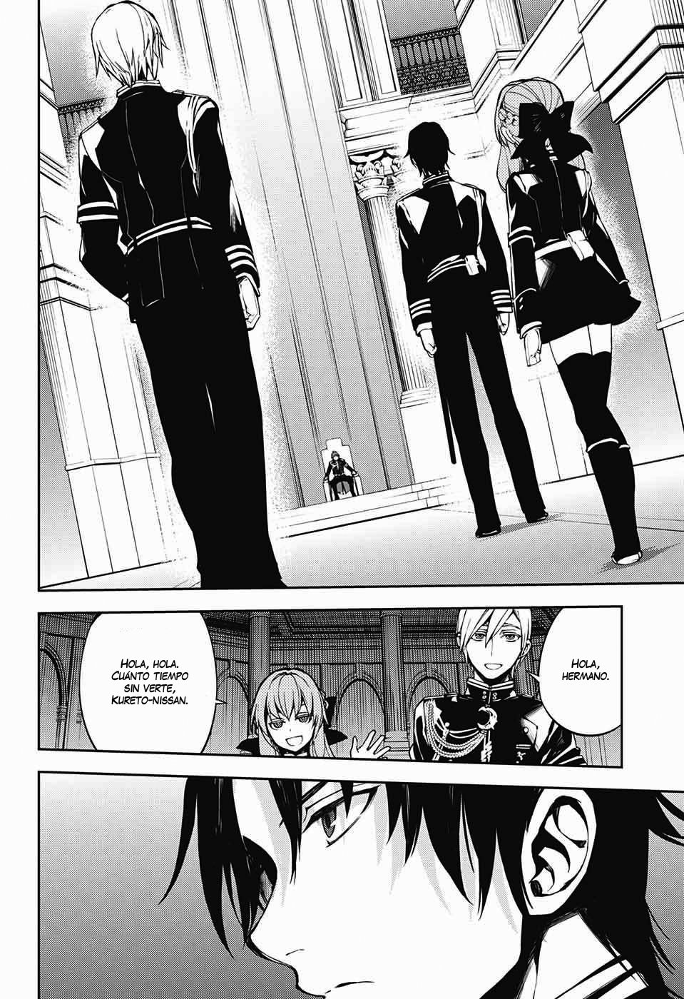 Owari no Seraph Capitulo 71: Tres demonios negros página 25