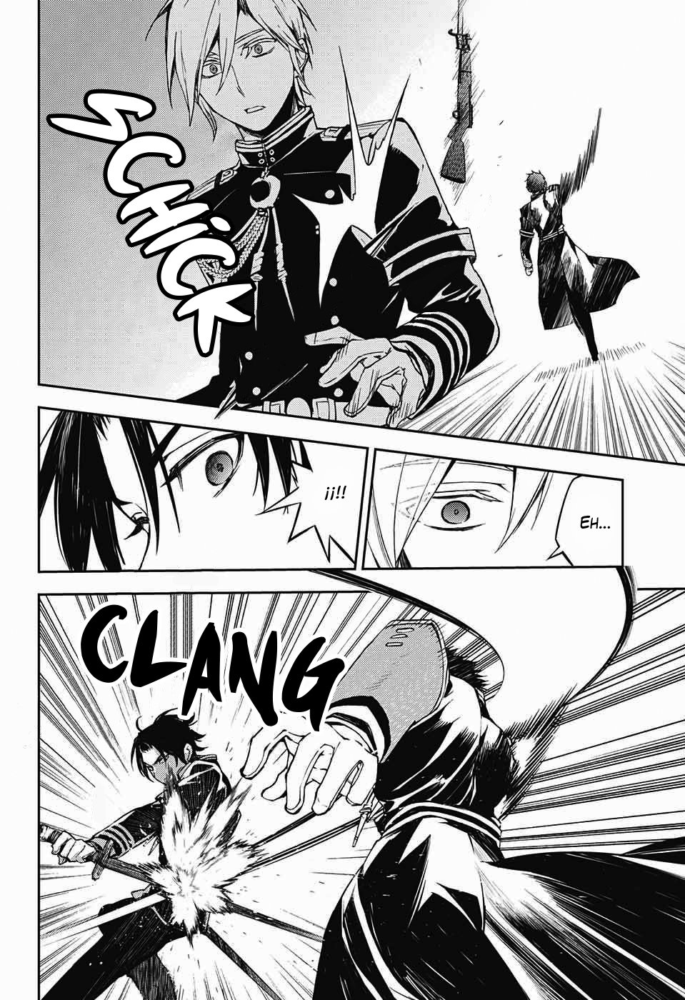 Owari no Seraph Capitulo 71: Tres demonios negros página 29