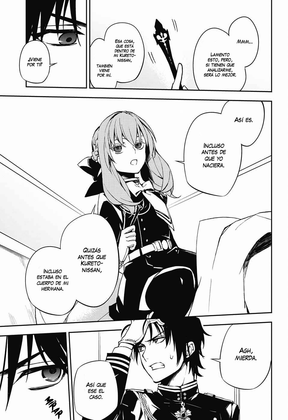 Owari no Seraph Capitulo 72: Los Hiiragi enjaulados página 17