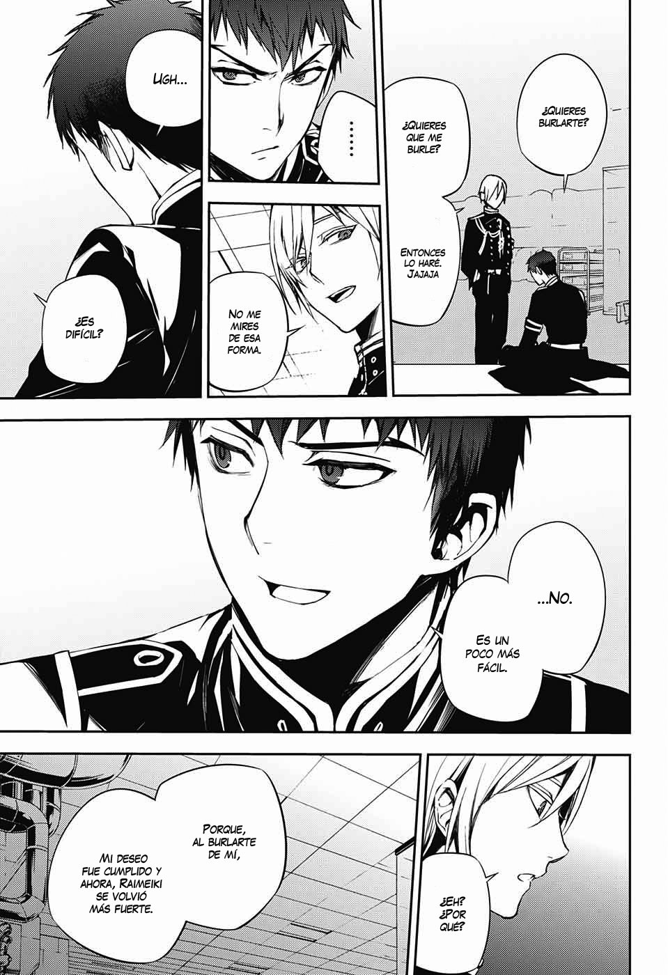 Owari no Seraph Capitulo 72: Los Hiiragi enjaulados página 22