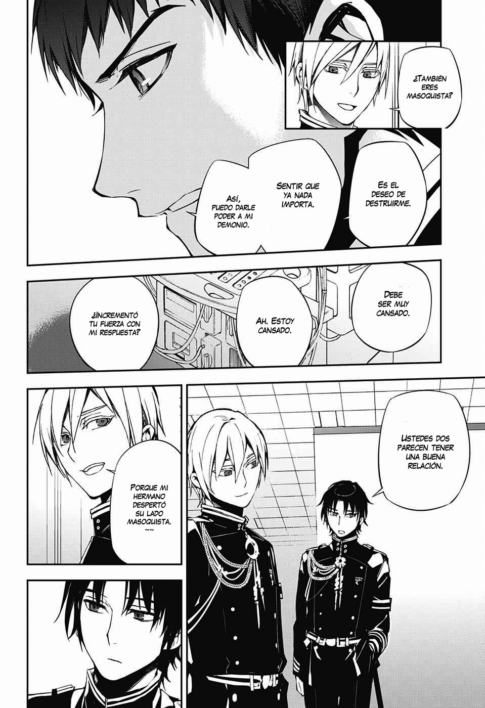 Owari no Seraph Capitulo 72: Los Hiiragi enjaulados página 23