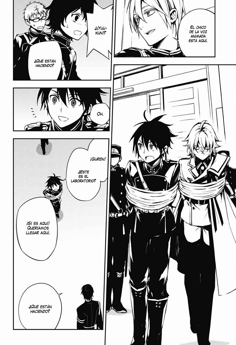 Owari no Seraph Capitulo 72: Los Hiiragi enjaulados página 27