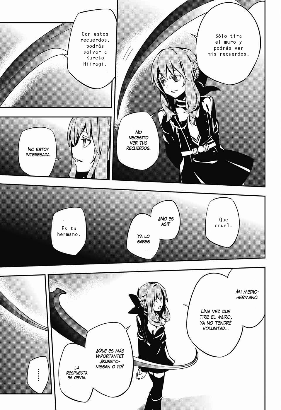 Owari no Seraph Capitulo 72: Los Hiiragi enjaulados página 9