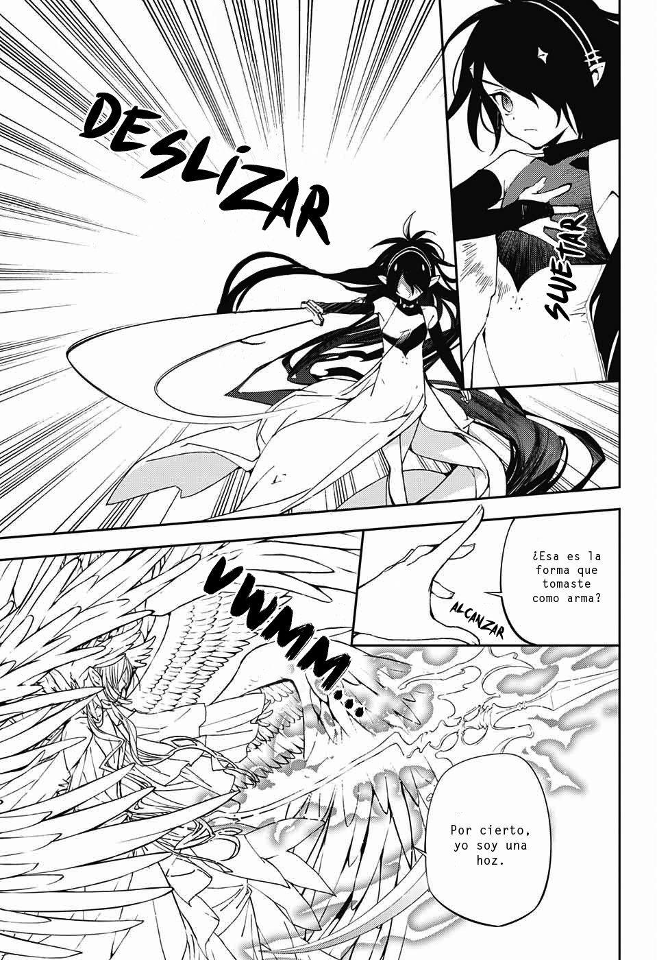 Owari no Seraph Capitulo 73: El interior de la espada de Yuu página 14